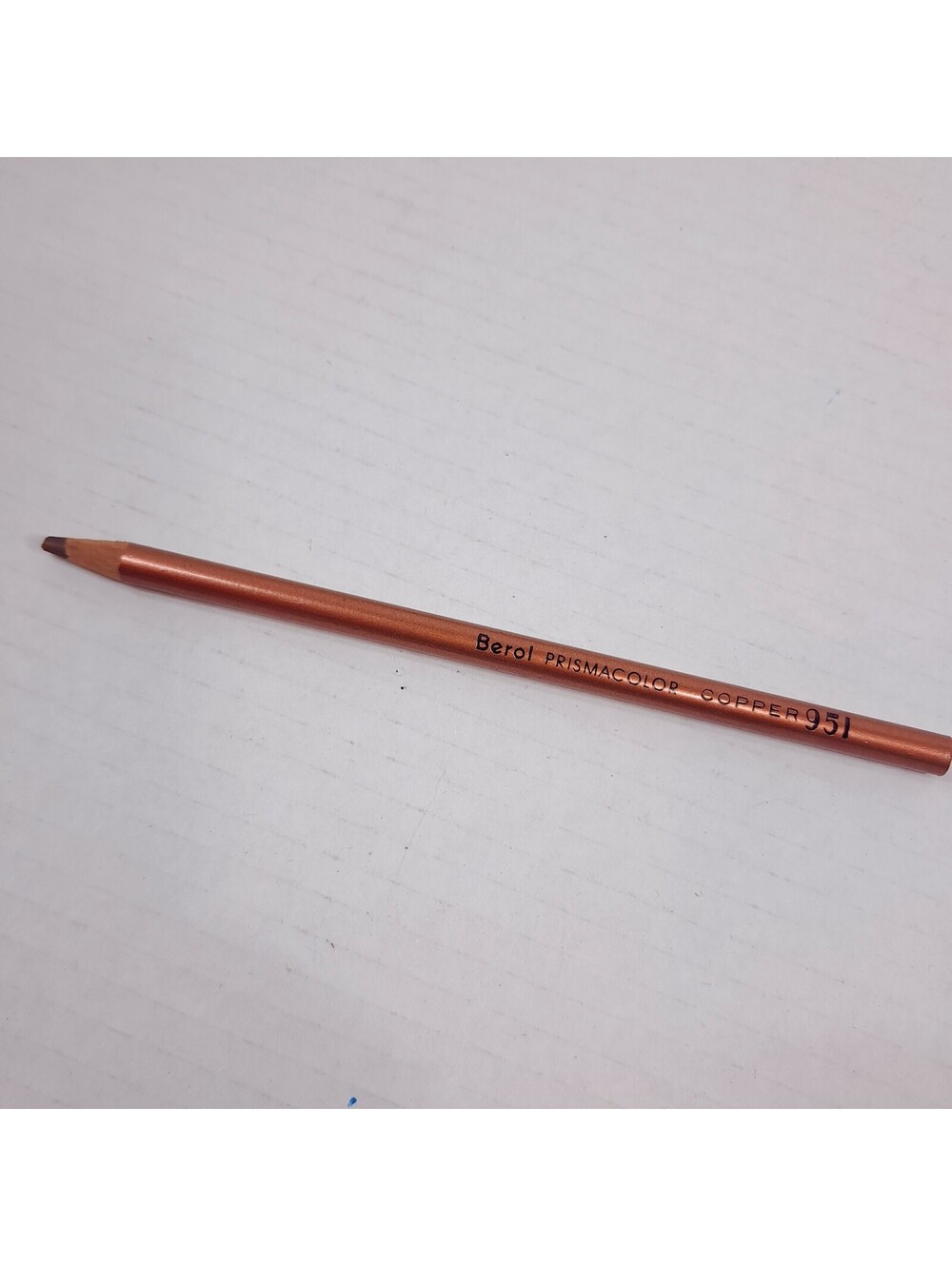 Berol Prismacolor Colored Pencil Copper 951 flexible lead Vintage discontinued